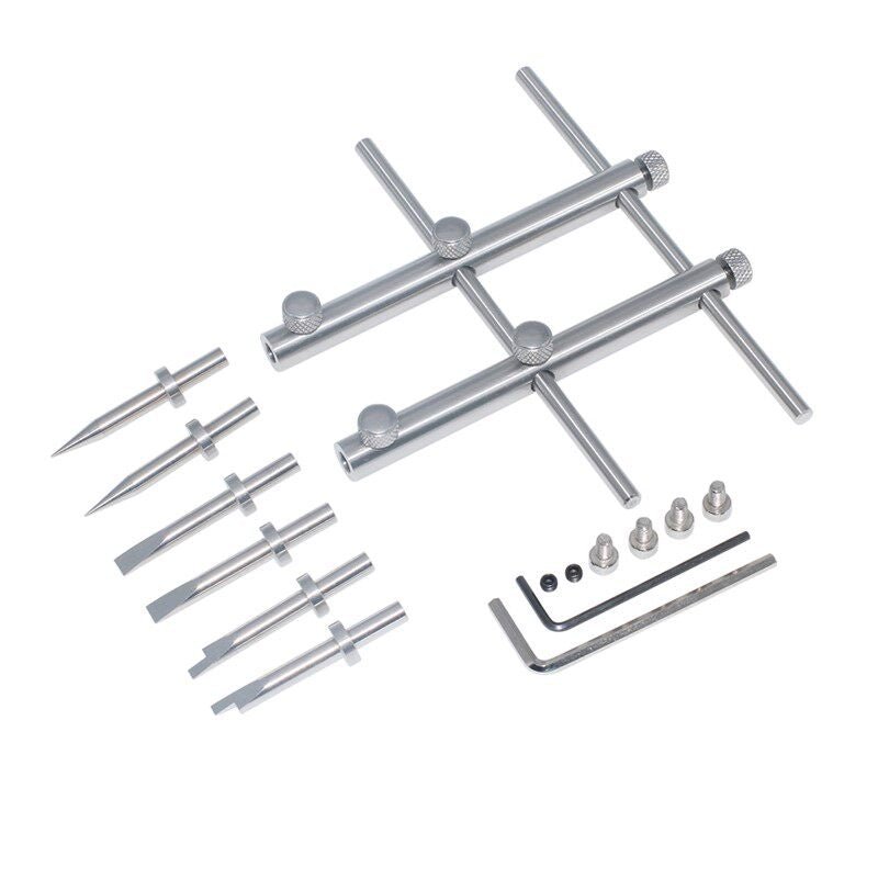 3 - in - 1 Lens Spanner Wrench Set — Interchangeable Head Camera Lens Repair & Disassembly Kit - HomeDIYer