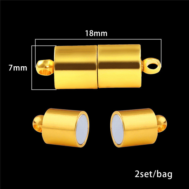 Magnetic Clasps for Jewelry Making – Strong, Gold Plated, DIY Buckles
