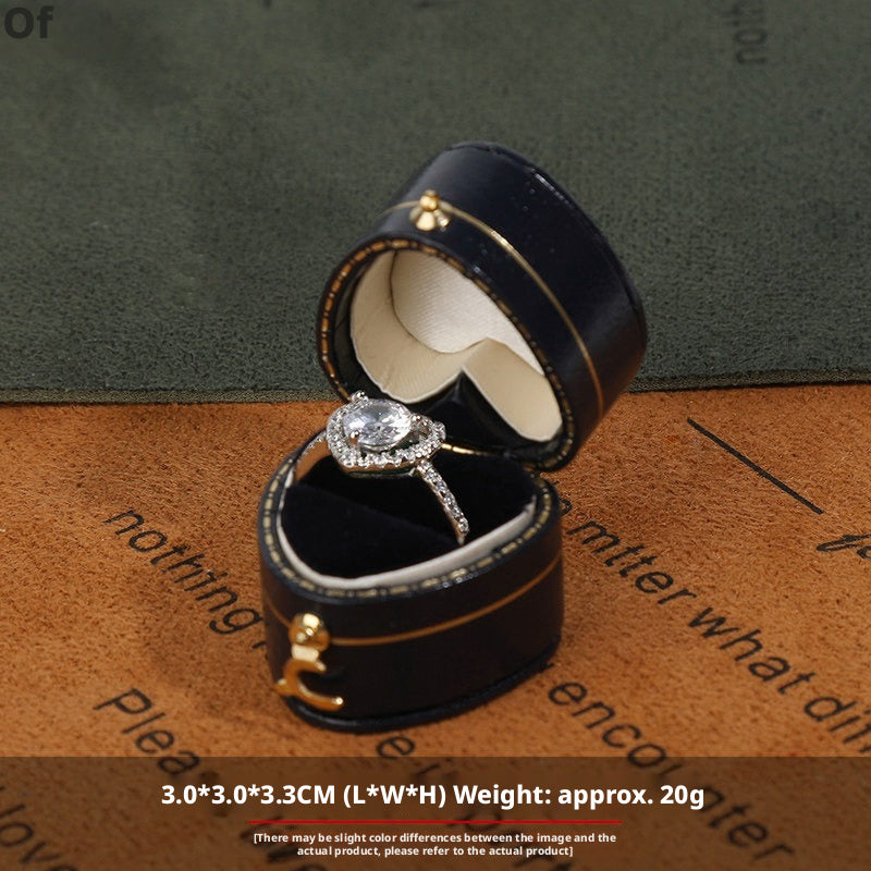 Vintage Mini Ring Box – Proposal, Wedding & Jewelry Photography Prop