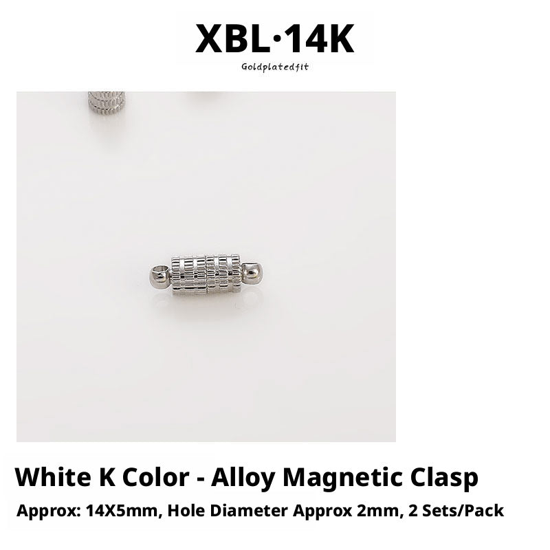 Magnetic Clasps for Jewelry Making – Strong, Gold Plated, DIY Buckles
