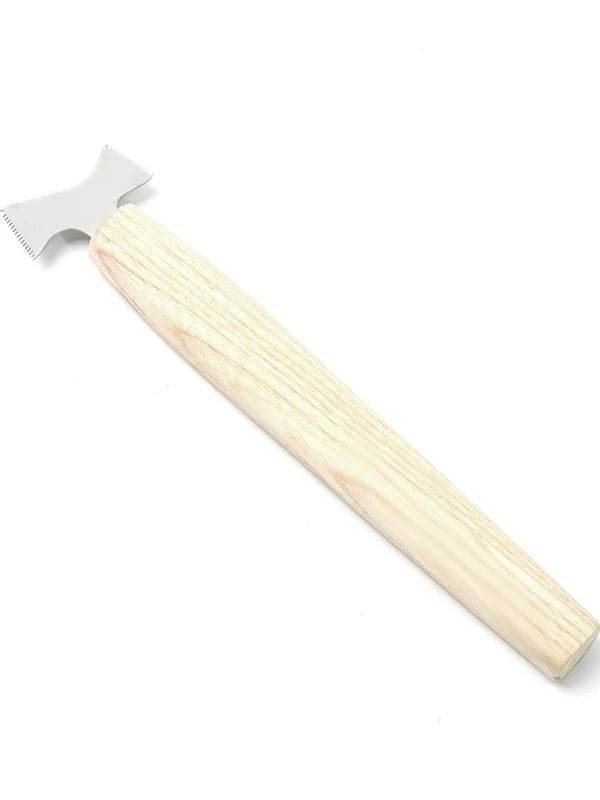 Guitar fret groove cleaning saw, mini solid wood handle, folk melodic bakelite guitar fret replacement and installation tool
