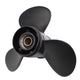 Aluminum Propeller for Mercury Outboard Motors - 3-Blade Replacement for 5HP to 300HP Engines with 10 to 15 Tooth Splines