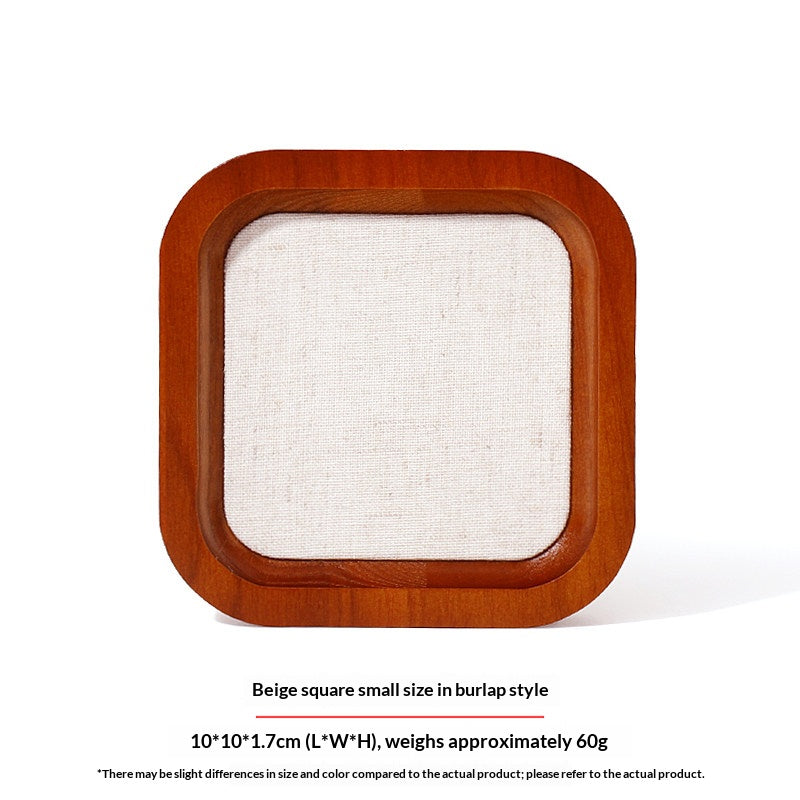 Premium Solid Wood Jewelry Display Trays for Photography & Organizing
