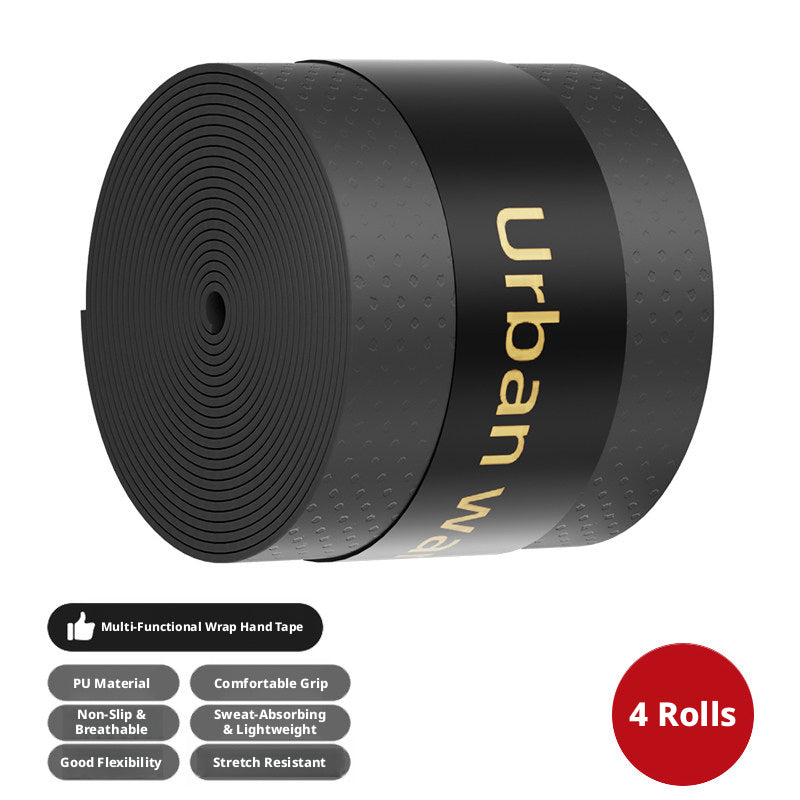 Anti‑Slip PU Wrap Tape for Drumsticks – Perforated, Sweat‑Absorbing, Multi‑Use (4/8/12 Rolls)
