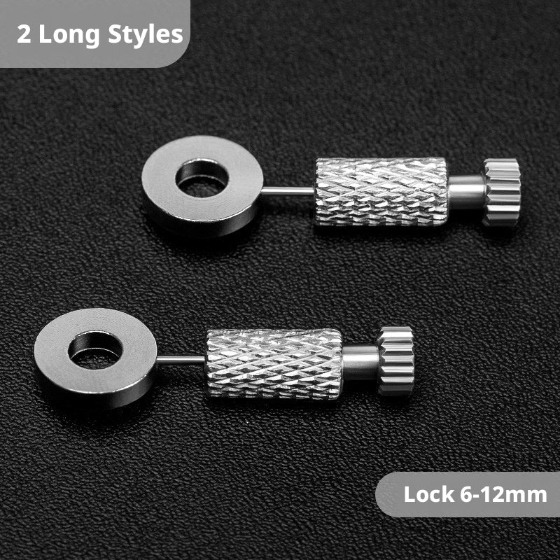 Suture Positioning Needles – Brass Leather Stitch Fixing Pins (Short 0‑6mm / Long 6‑12mm)