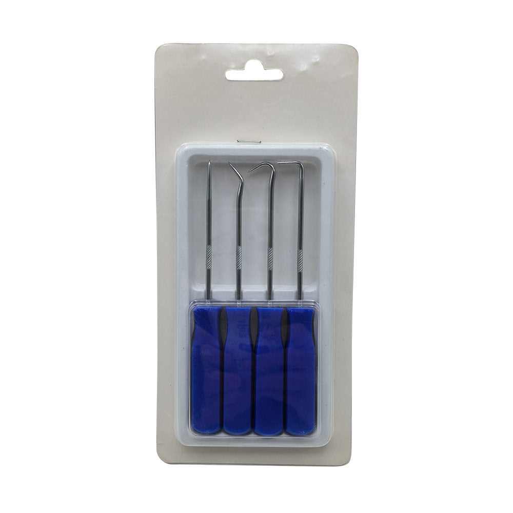Espresso Machine Gasket Removal Tool Kit – 4-Piece Seal Puller Set with Right Angle Hook, Straight Pick, and Screwdriver Pry Bar