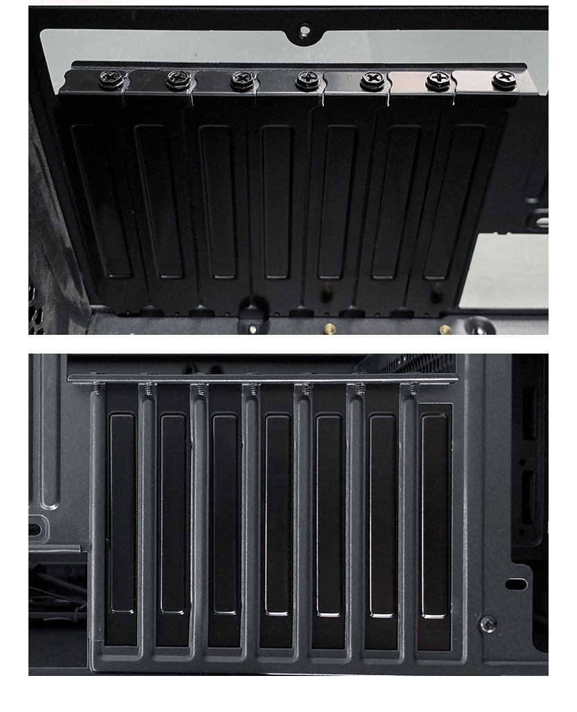 PCI Slot Cover Blanking Plate with Screws – Slotted, Solid & Perforated, 10-Pack for ATX/Micro-ATX PC Cases