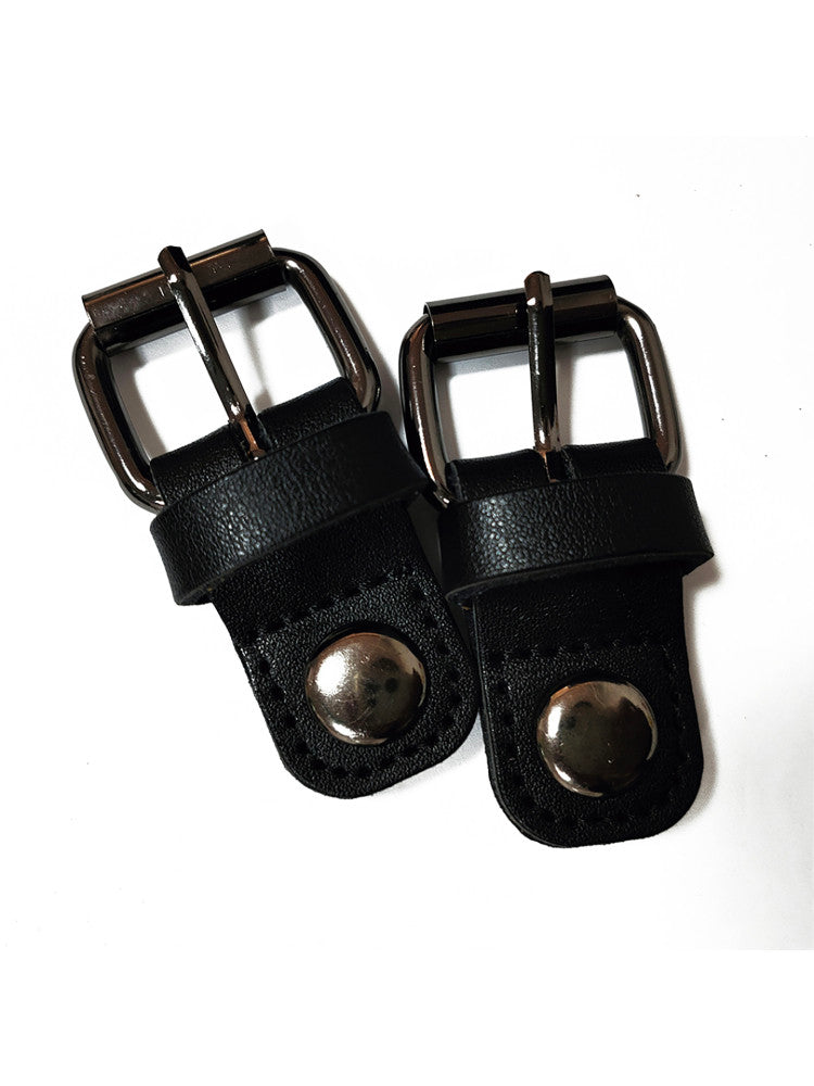Leather Magnetic Buckle – 1.4cm / 1.8cm for Bags, Backpacks, Straps (Black, White, Brown)
