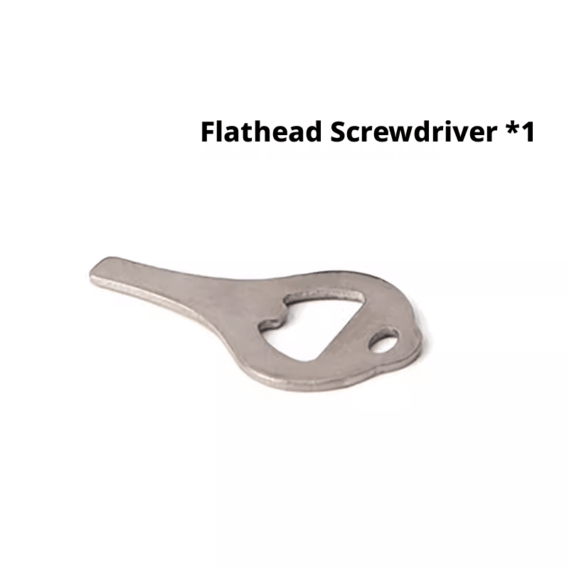 Camera Cage Screw Wrench Tool for Quick Release Plates — Flat Blade / Keychain / 7 - in - 1 Folding - HomeDIYer