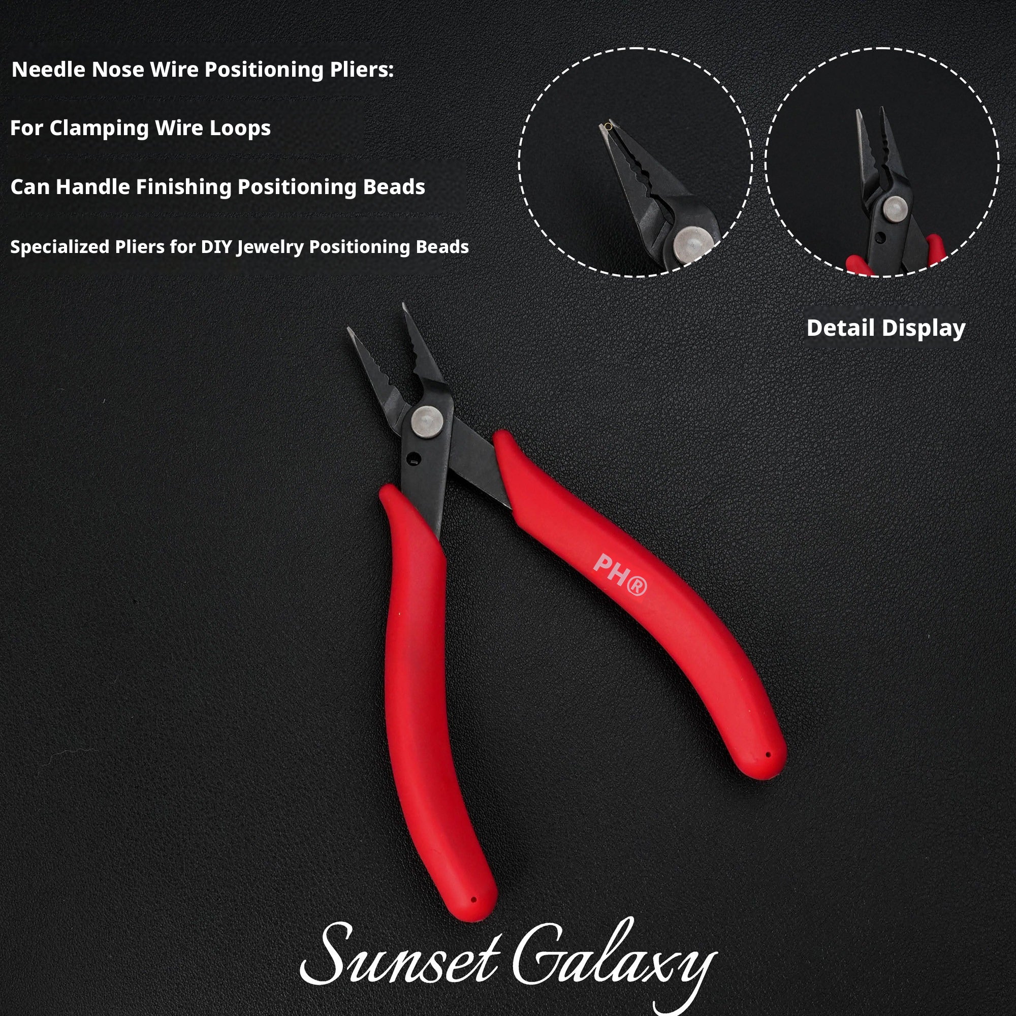 One-Step 9-Pin Pliers Set – Perfect Loops Every Time, 1.5mm Inner Diameter