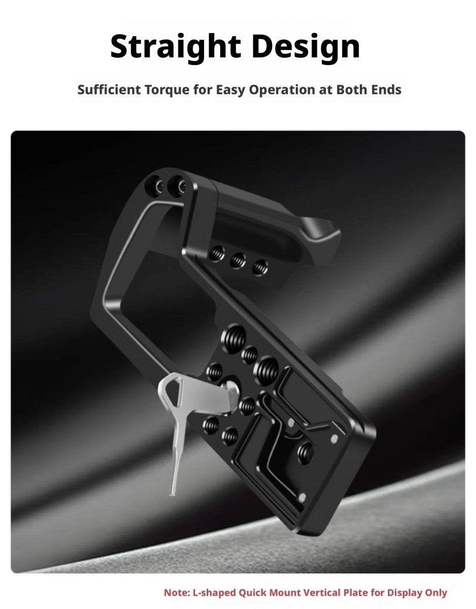 Camera Cage Screw Wrench Tool for Quick Release Plates — Flat Blade / Keychain / 7 - in - 1 Folding - HomeDIYer
