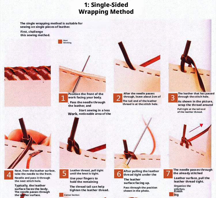 Woven Leather Cord Needle – 56mm Flat Cord Weaving Needle for 3mm Leather Rope (10 Pack)