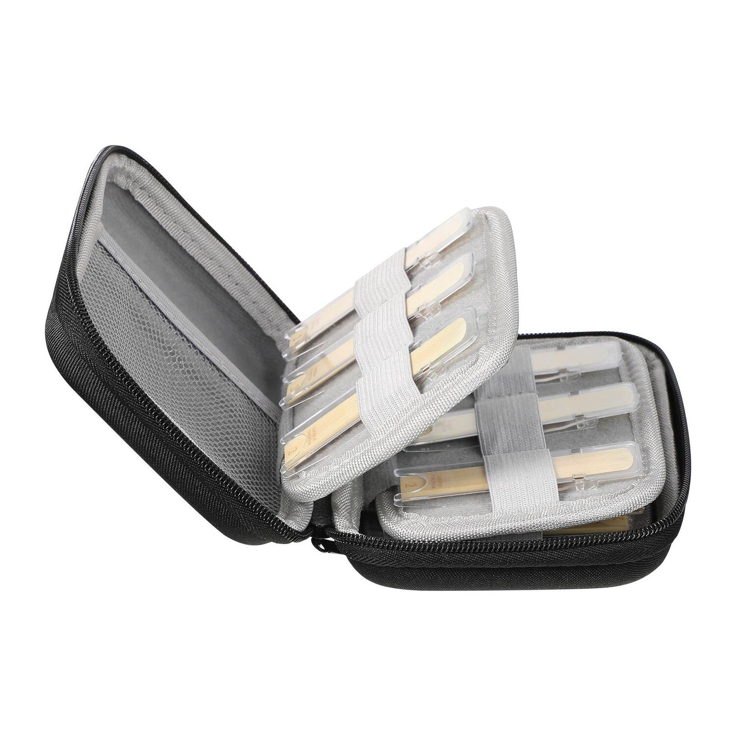 Waterproof Reed Storage Case – 15-Piece Capacity Holder for Saxophone & Clarinet Reeds