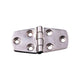 Marine 316 Stainless Steel Hinges - Heavy Duty Boat Hatch & Cabinet Hardware 1.5 Inch 3 Hole & 38mm 50mm 2 Hole Options