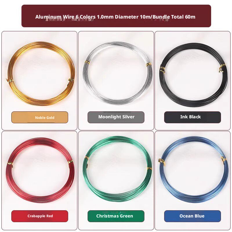 100m Color‑Retaining Copper Wire – DIY Wire Wrapping & Flower Making