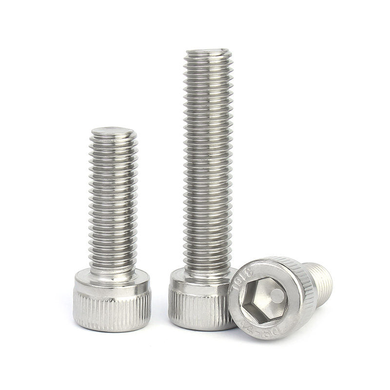 316 Stainless Steel Socket Head Cap Screws – Hex Allen Bolt, M2–M20, GB/T Standard, 4.8 Grade