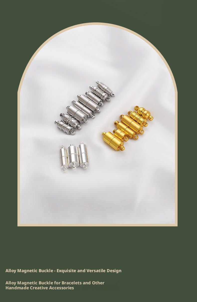 Magnetic Clasps for Jewelry Making – Strong, Gold Plated, DIY Buckles