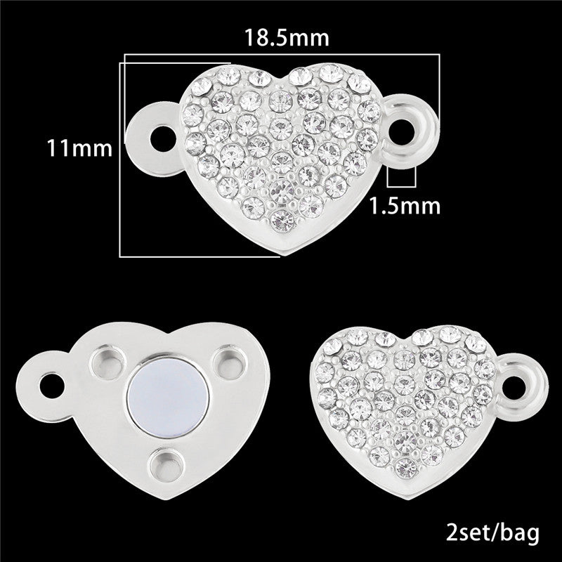 Magnetic Clasps for Jewelry Making – Strong, Gold Plated, DIY Buckles