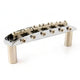 Adjustable Guitar Bridge for Mustang Jaguar Jazzmaster – 7.25" Radius Chrome Saddle Bridge with Thimble
