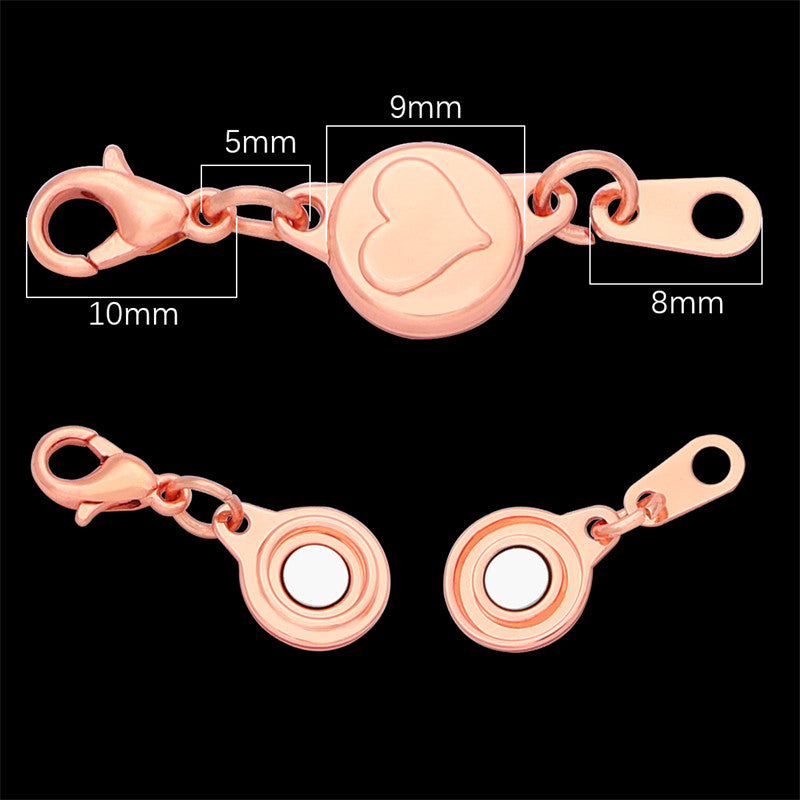 Magnetic Clasps for Jewelry Making – Strong, Gold Plated, DIY Buckles