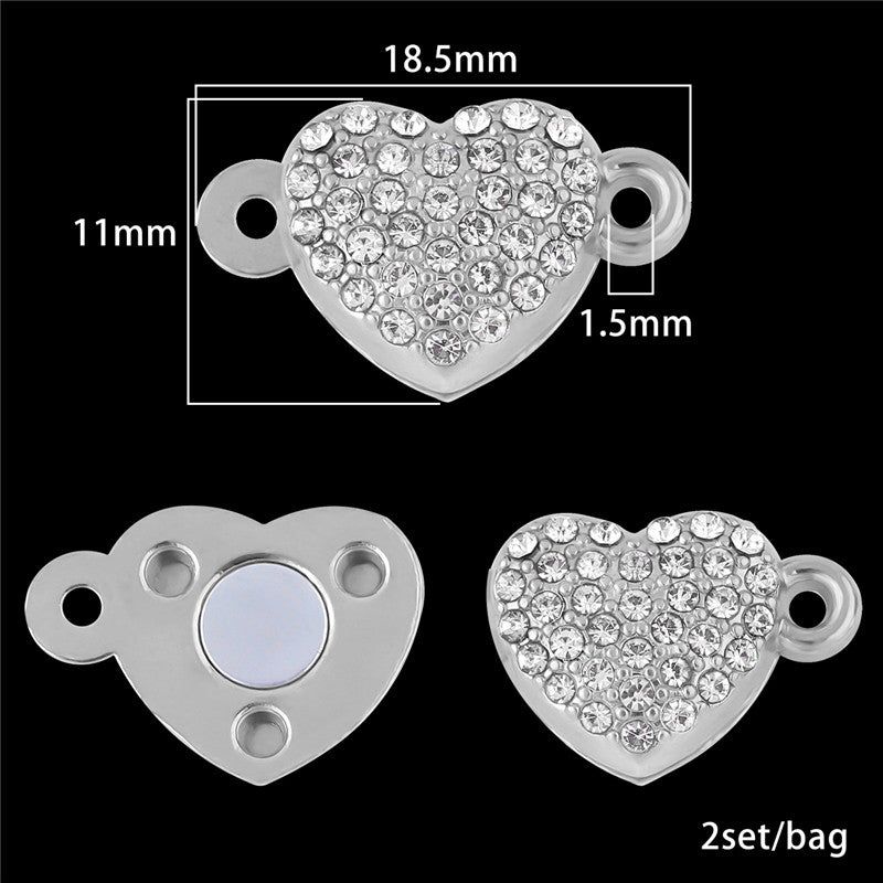 Magnetic Clasps for Jewelry Making – Strong, Gold Plated, DIY Buckles