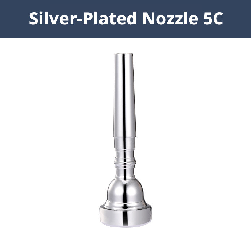 Xinbao Trumpet Mouthpiece – Silver/Gold Plated, 1C/1.5C/3C/5C/7C, Bullet Heavy Versions