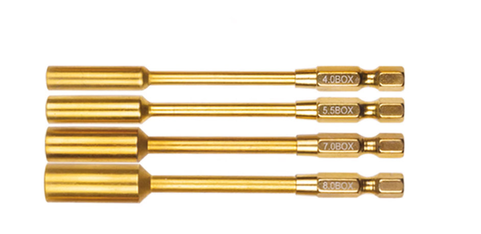 5-in-1 RC Titanium-Plated Hex & Nut Screwdriver Set – Precision Repair Tool for Boat, Car & Truck