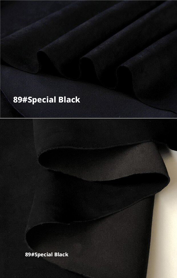 Snow Velvet 4‑Way Stretch Fabric – Black & White, for Jewelry Displays & DIY