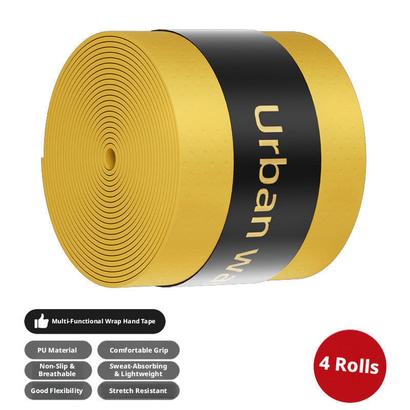 Anti‑Slip PU Wrap Tape for Drumsticks – Perforated, Sweat‑Absorbing, Multi‑Use (4/8/12 Rolls)