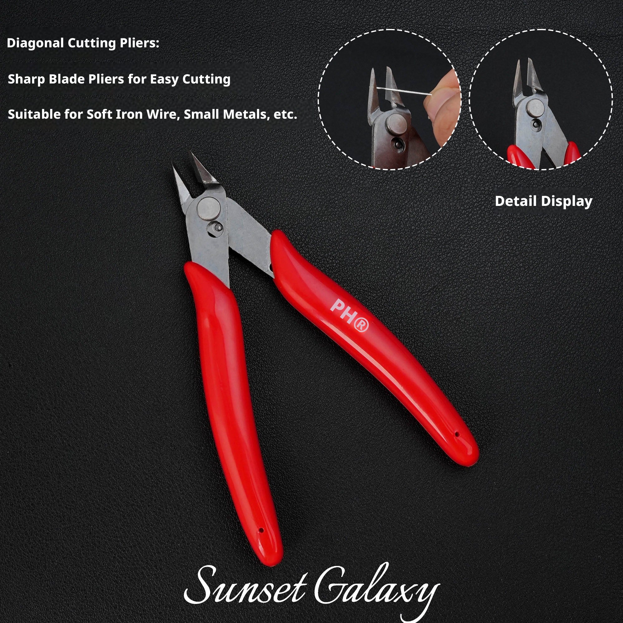 One-Step 9-Pin Pliers Set – Perfect Loops Every Time, 1.5mm Inner Diameter