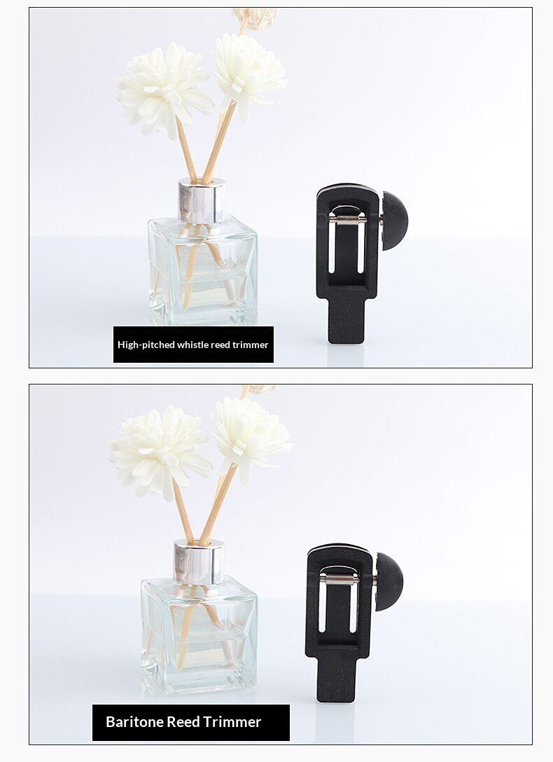 Reed Trimmer & Sander for Saxophone, Clarinet & Whistle – Precision Metal Cutter for Soprano, Alto, Tenor