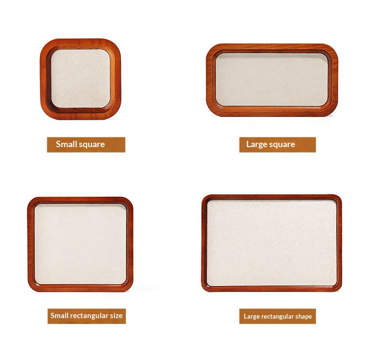 Premium Solid Wood Jewelry Display Trays for Photography & Organizing