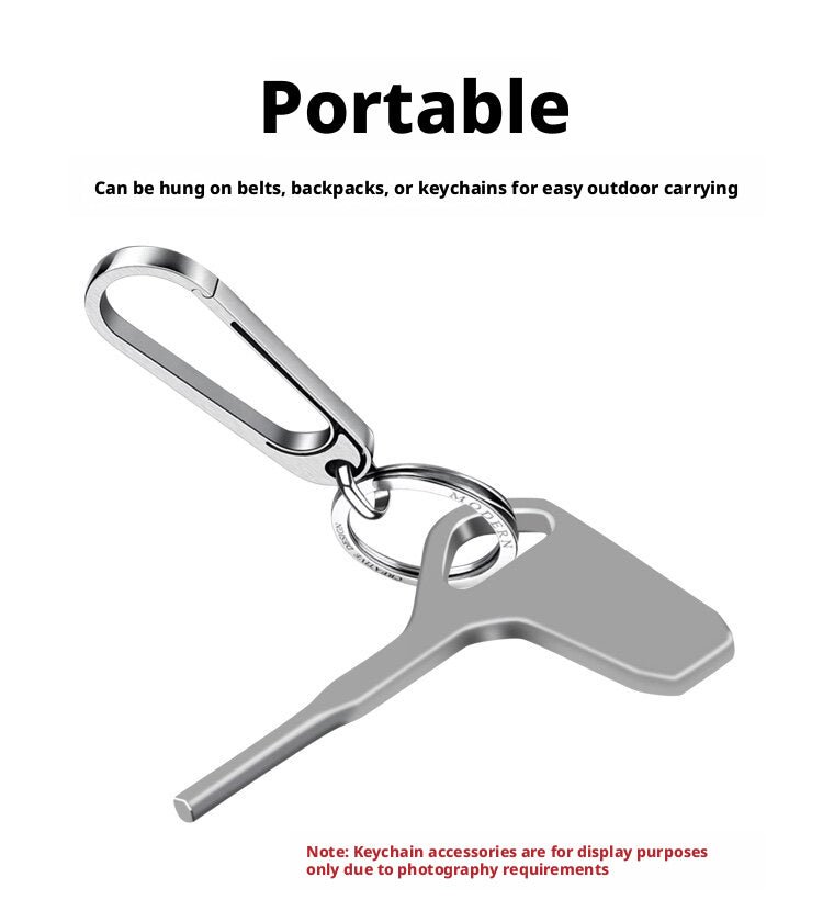 Camera Cage Screw Wrench Tool for Quick Release Plates — Flat Blade / Keychain / 7 - in - 1 Folding - HomeDIYer