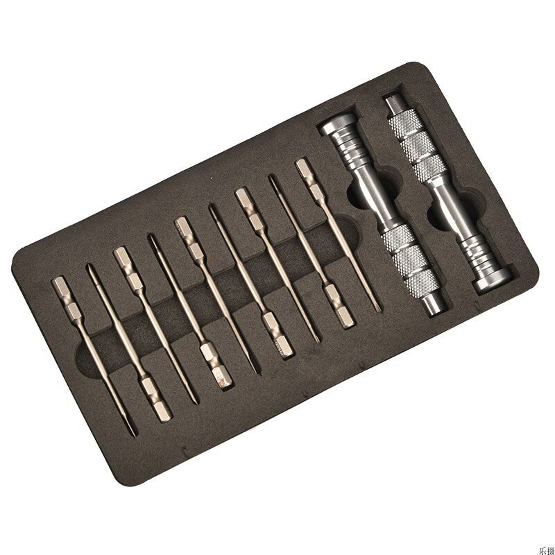 11 - in - 1 Precision Screwdriver Set — S2 Steel Bits for Camera, Smartphone & Electronics Repair - HomeDIYer