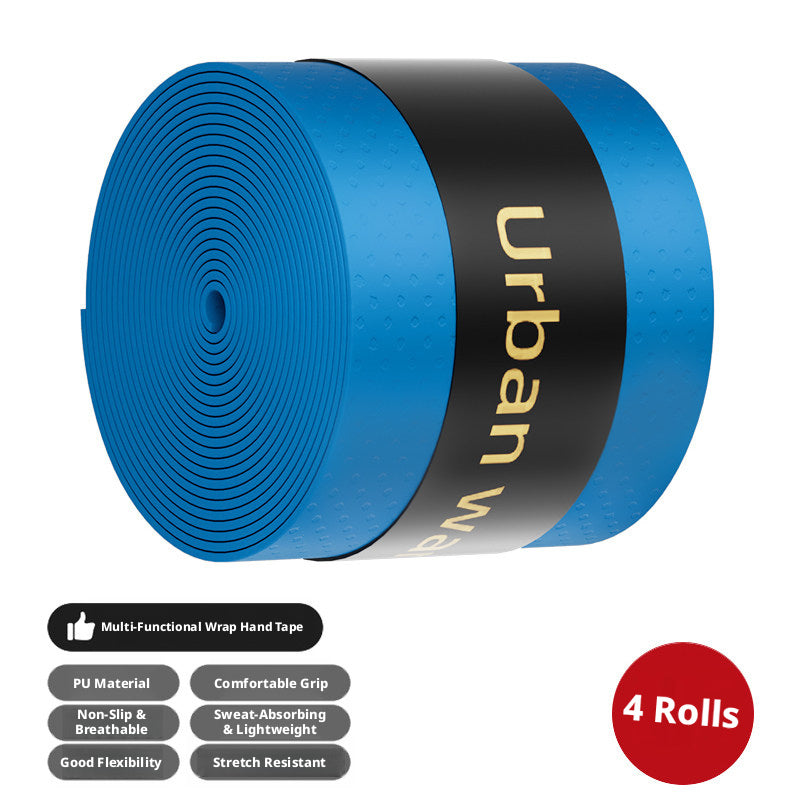 Anti‑Slip PU Wrap Tape for Drumsticks – Perforated, Sweat‑Absorbing, Multi‑Use (4/8/12 Rolls)