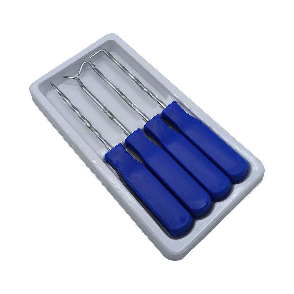 Espresso Machine Gasket Removal Tool Kit – 4-Piece Seal Puller Set with Right Angle Hook, Straight Pick, and Screwdriver Pry Bar