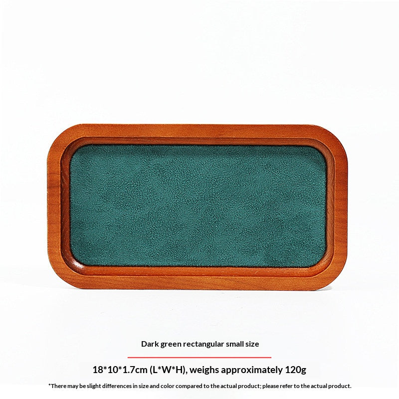Premium Solid Wood Jewelry Display Trays for Photography & Organizing