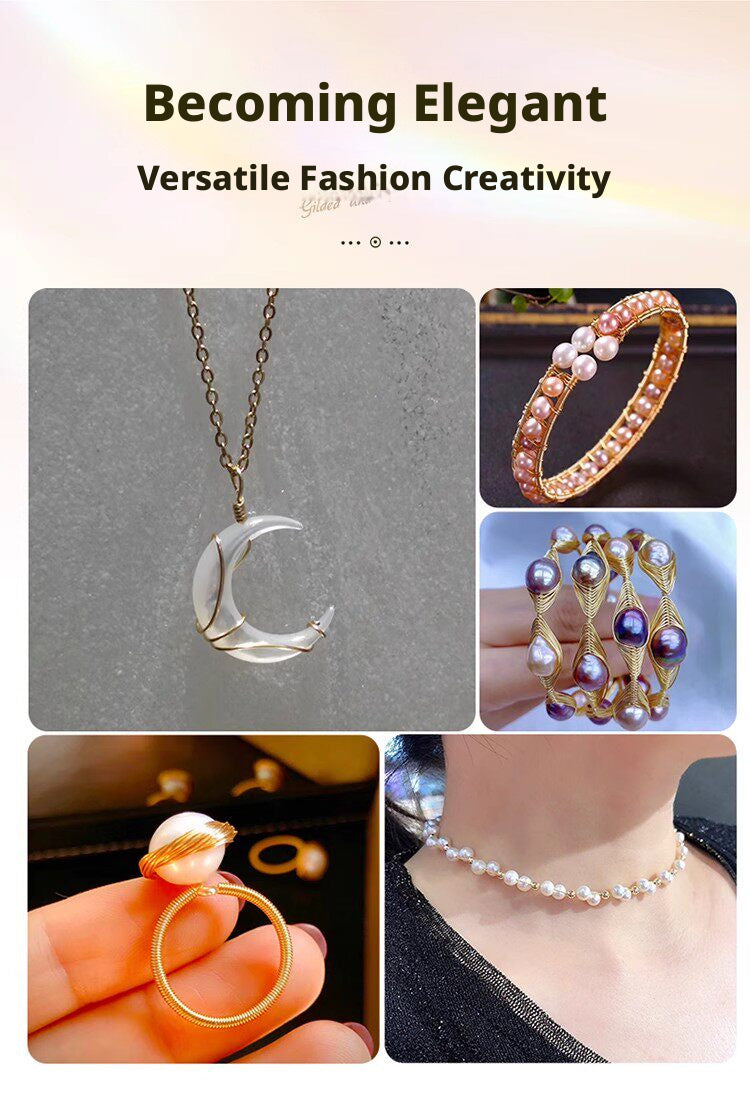 100m Color‑Retaining Copper Wire – DIY Wire Wrapping & Flower Making
