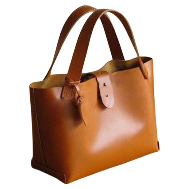 DIY Leather Bag Hardware Complete Set – Kelly, Cambridge, Saddle, Vegetable Basket + Shoulder Straps (Gold Chain & Fabric)