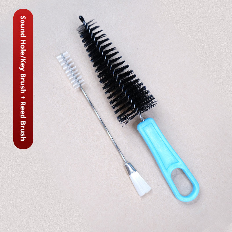 Woodwind Instrument Cleaning Brush Set – Tone Hole/Key & Mouthpiece Brushes for Flute, Clarinet, Saxophone