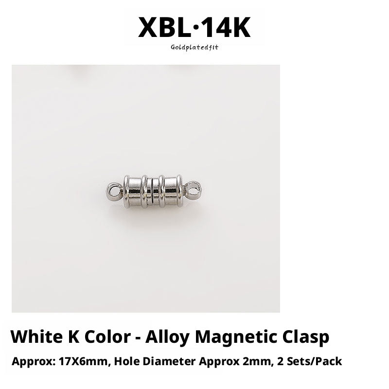 Magnetic Clasps for Jewelry Making – Strong, Gold Plated, DIY Buckles