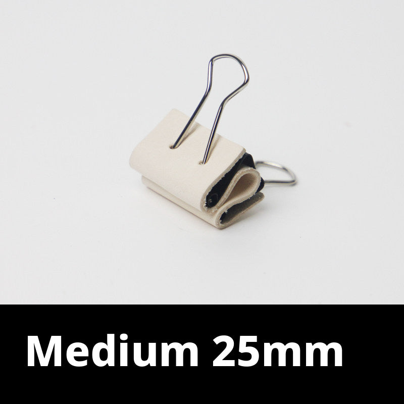 Leather Dovetail Clips – No‑Mark Seamless Clips for DIY Leathercraft (19/25/32/40mm) – 12pcs per Size