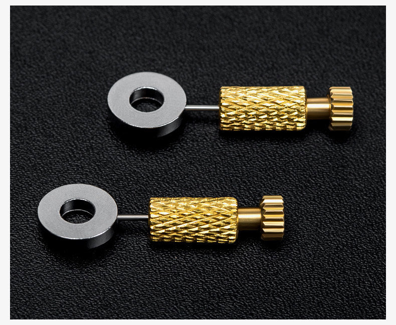 Suture Positioning Needles – Brass Leather Stitch Fixing Pins (Short 0‑6mm / Long 6‑12mm)
