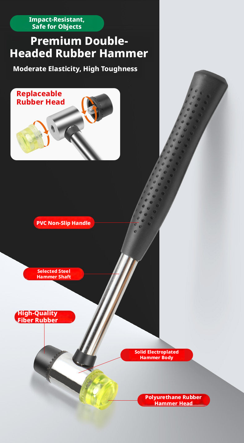 Bracelet & Ring Shaping Kit – Jewelry Repair Tools with Rubber Mallet