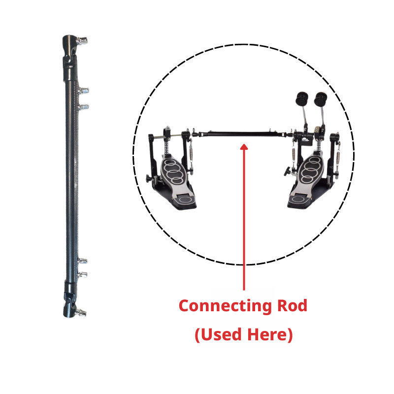 Bass Drum Pedal Accessory Kit – Spring Hooks, Chains, Bearings, Hammer Parts for Drum & Jazz Pedals