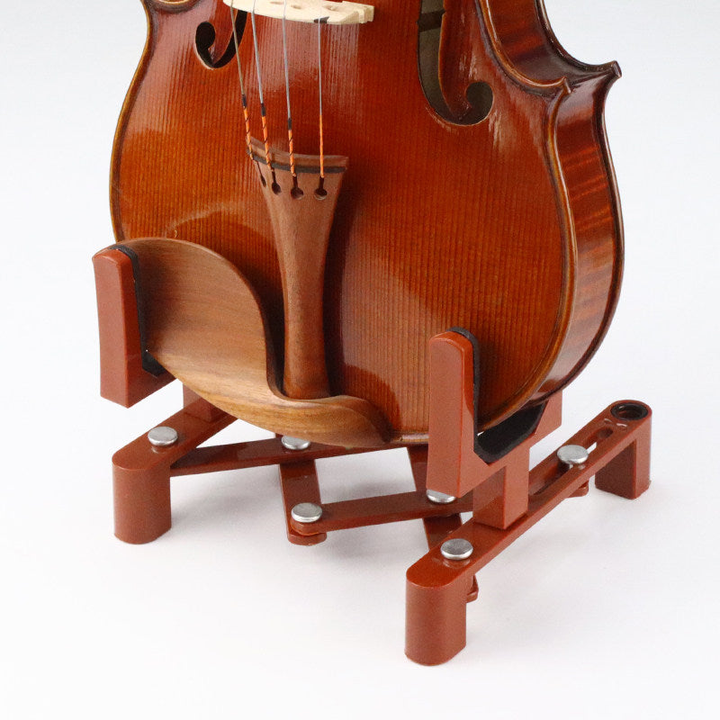 Foldable Violin Stand with Bow Holder – Portable Display Rack for Violin (Black or Red)