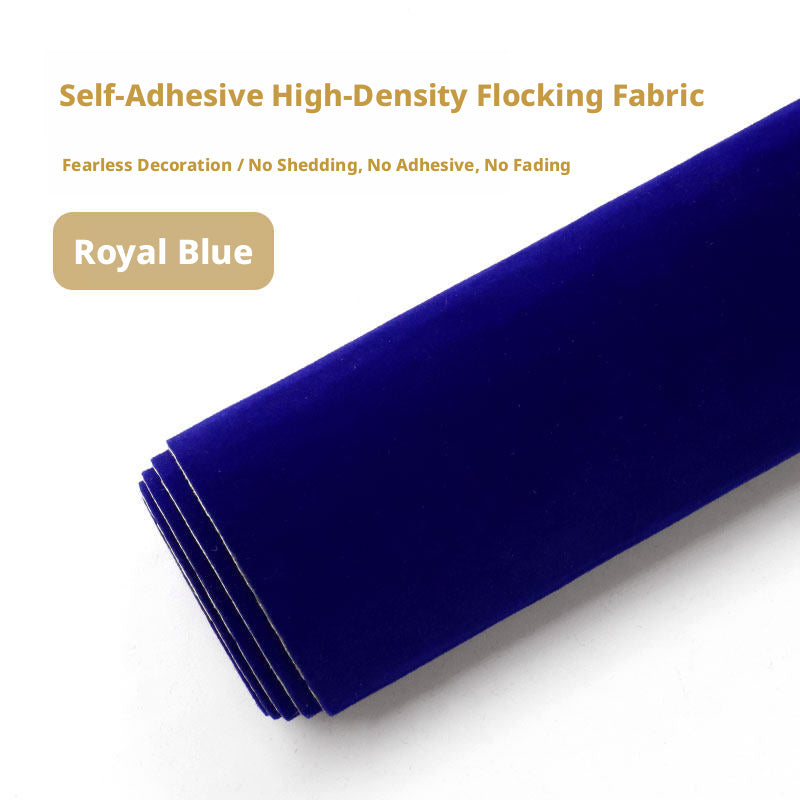 Self-Adhesive Velvet Fabric – Jewelry Box Liner, Drawer Protector, 17 Colors