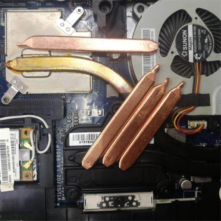 DIY Copper Heat Pipe – Flat Sintered Liquid-Filled Thermal Tube for Laptop CPU GPU Heatsink Repair