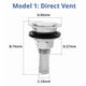 316 Stainless Steel Marine Tank Vent – Straight & 90° Elbow Fuel and Water Breather for Yachts, Speedboats & Docks