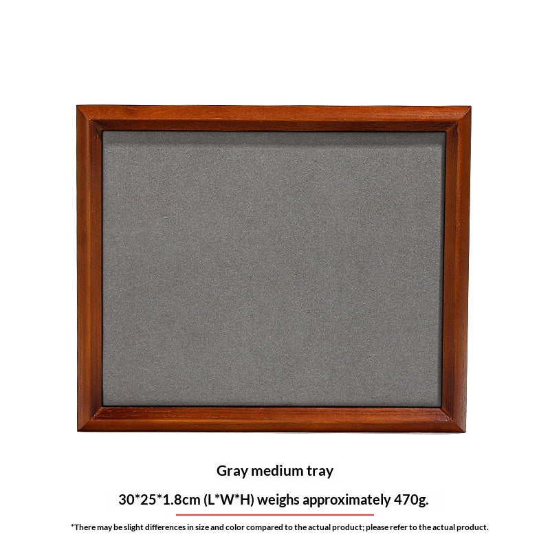 Premium Solid Wood Jewelry Display Trays for Photography & Organizing